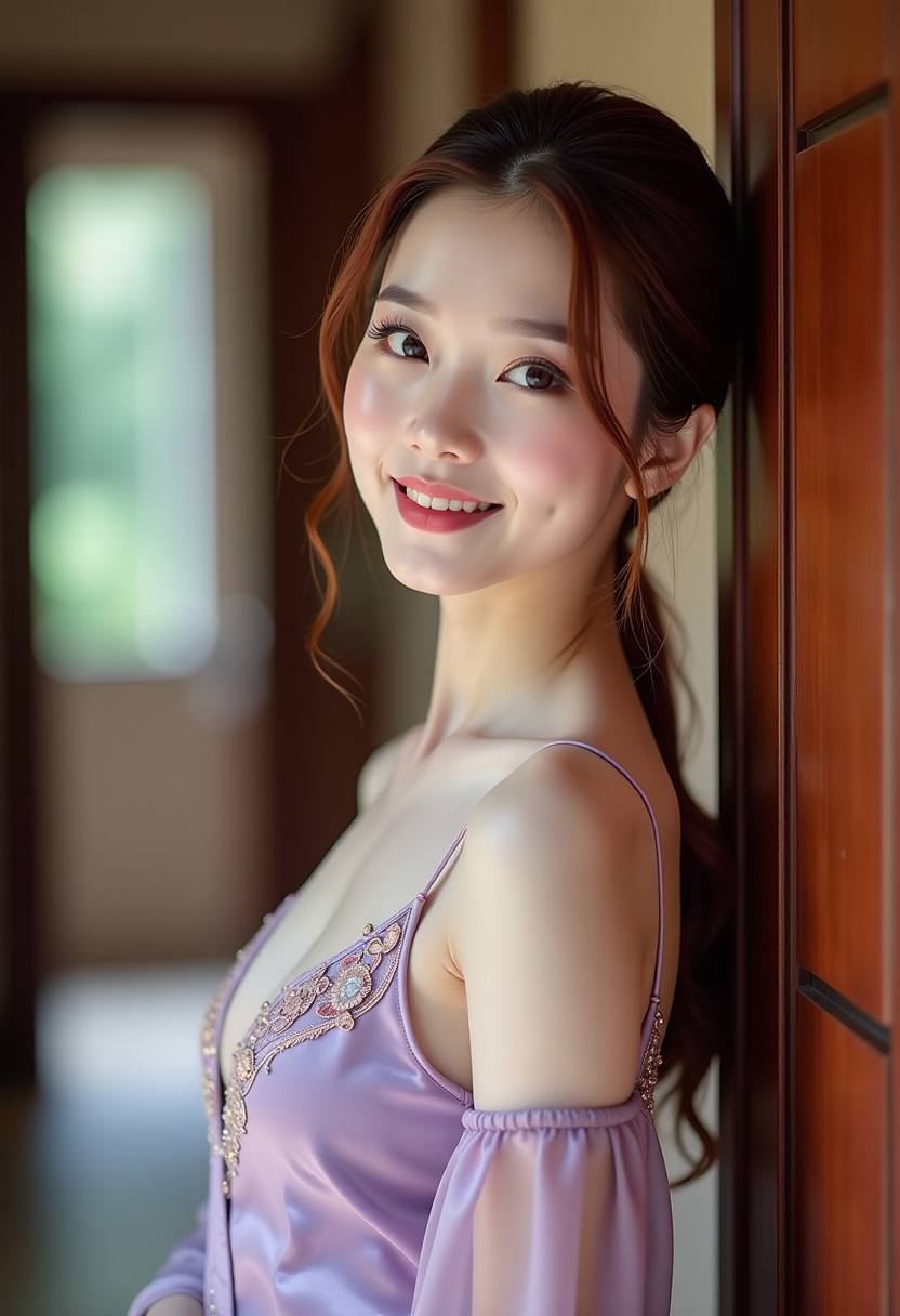 她与她的母亲